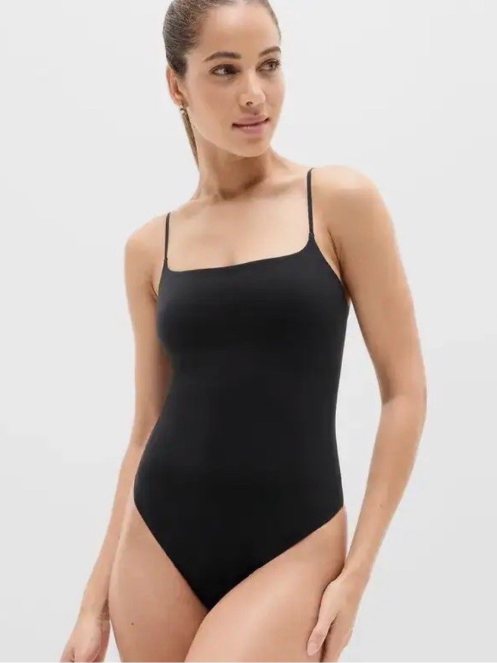 Athleta BodyMove Square Neck Bodysuit